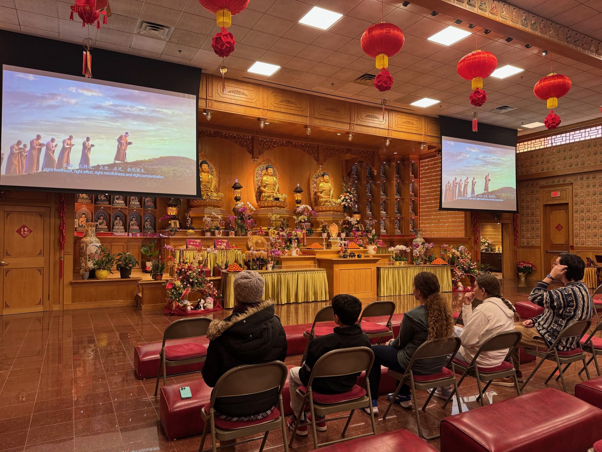 Austin Jewish Academy Students and Teachers Visit Xiang Yun Temple to Explore Buddhist Culture and History