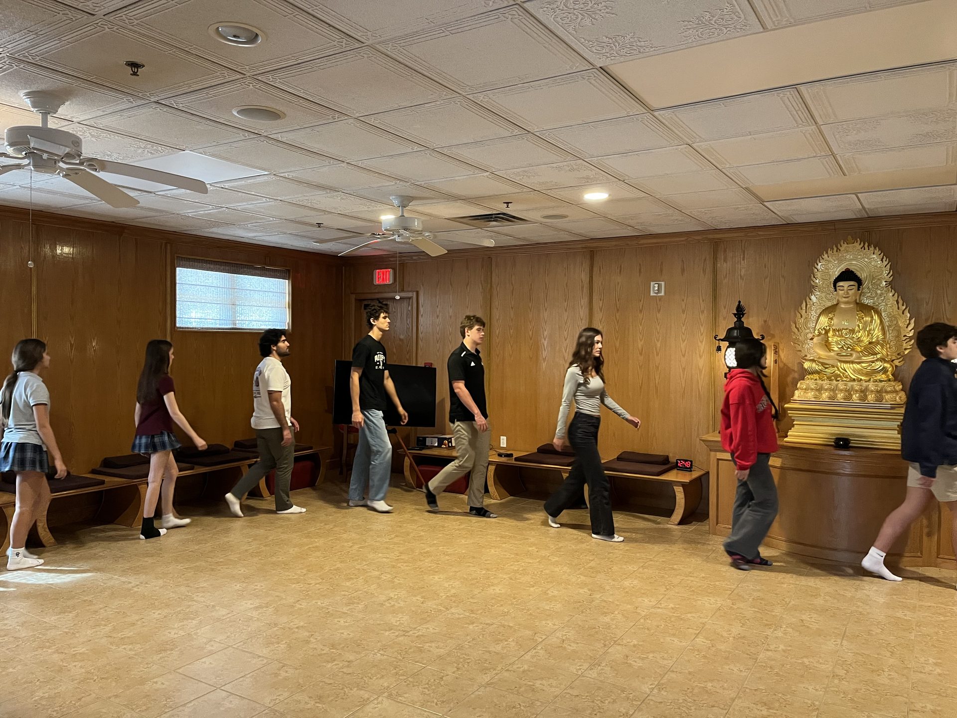 St. Michael’s Preparatory School Visits Xiangyun Temple