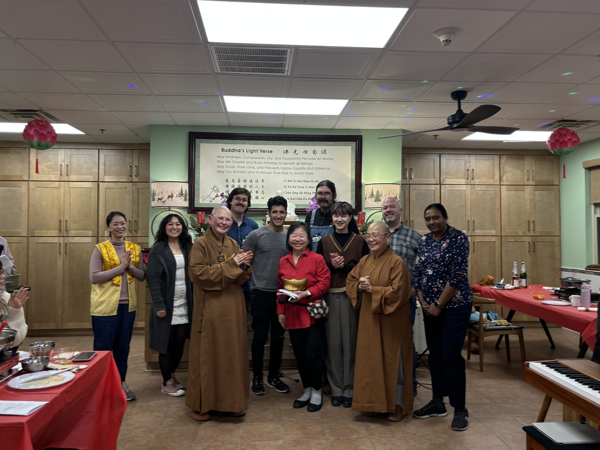 Austin Xiangyun Temple Volunteer Appreciation Hotpot Banquet