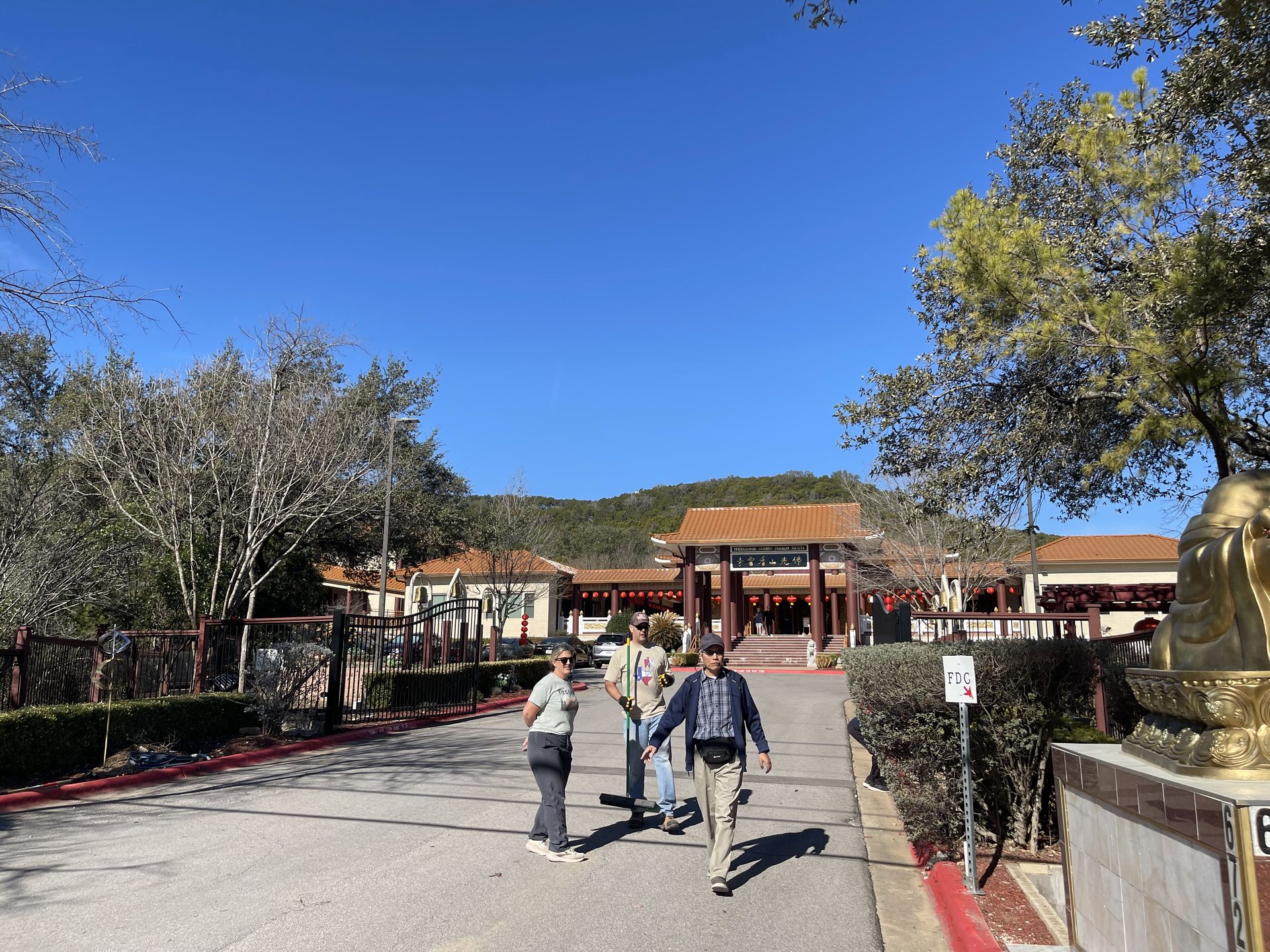 Xiangyun Temple Signage Upgrade Project Successfully Completed by Eagle Scout Service Team