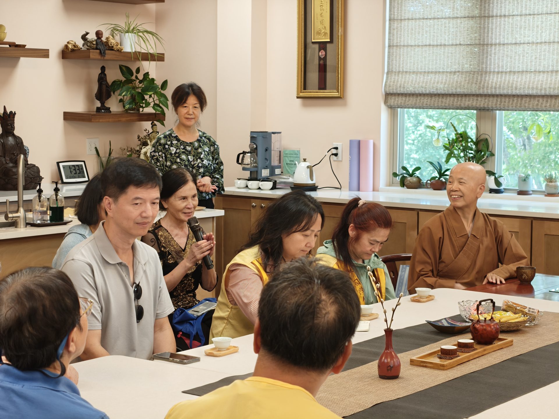 Fo Guang Shan Xiang Yun Temple in Austin Hosts Dharma Lecture by Venerable Lay Dharma Lecturer Chao Ku Huai-Chen