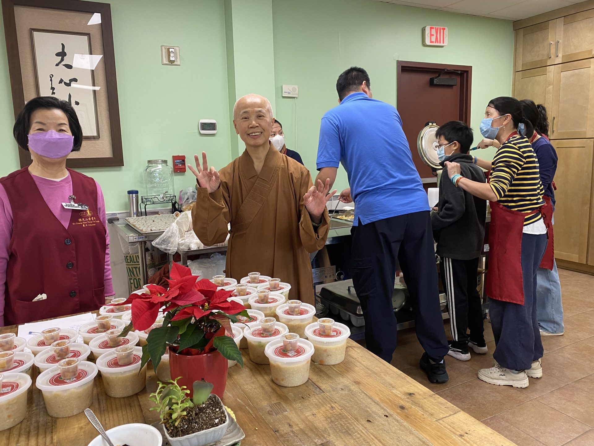 Xiang Yun Temple Commemorates Buddha's Enlightenment Day – A taste of Zen porridge to Bathe in Buddha's Grace