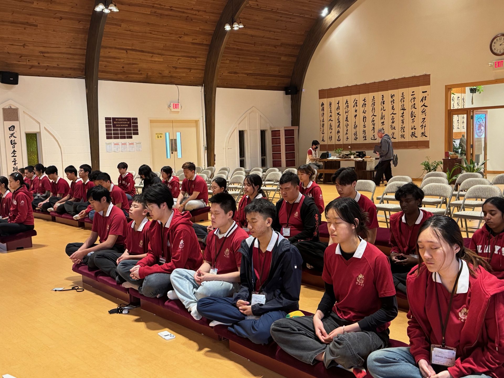 Xiang Yun Temple’s YAD Members Attended the White Elephant Leadership Training Camp