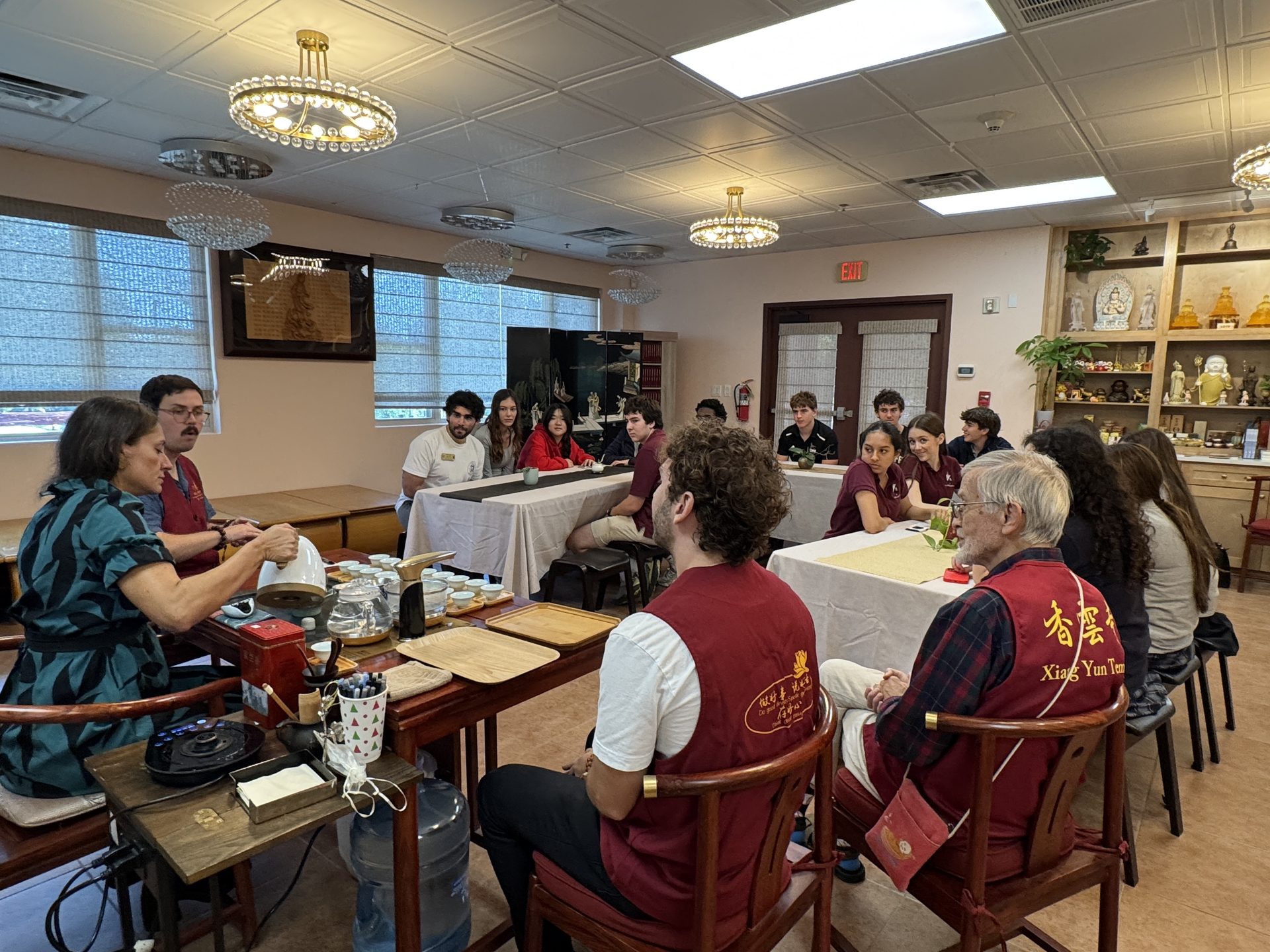 St. Michael’s Preparatory School Visits Xiangyun Temple