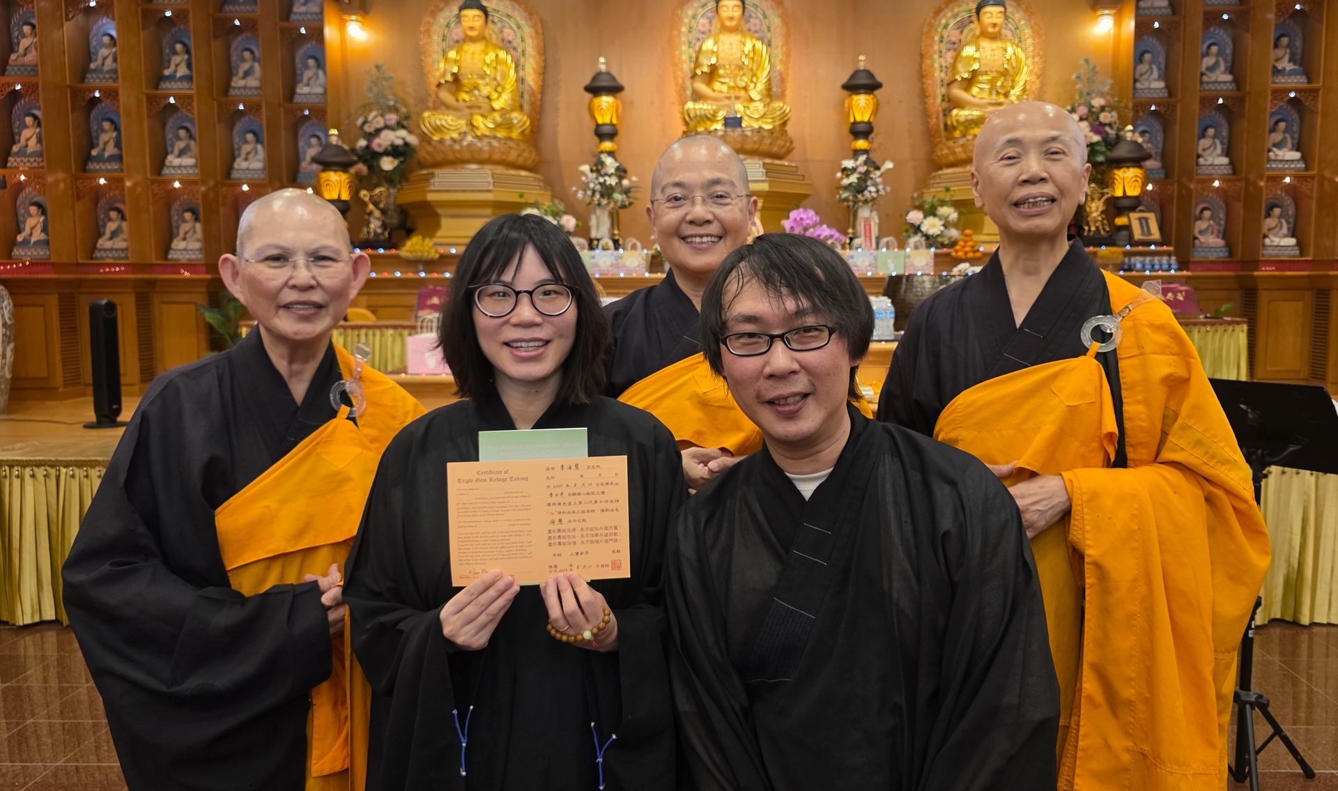 Taking Refuge at Xiang Yun Temple — A Baby in the Womb Blessed by the Buddha