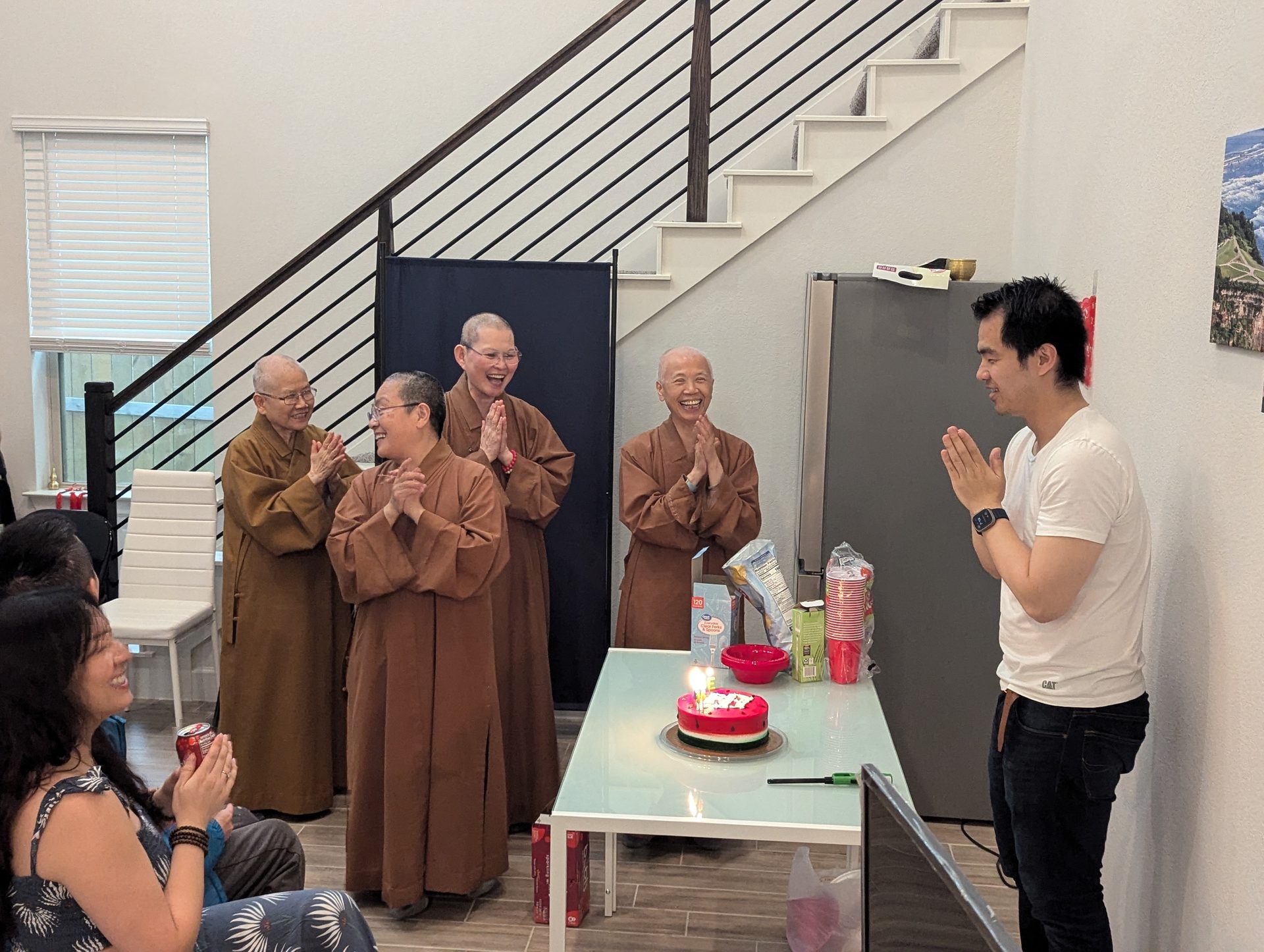 Family Blessing and Birthday Celebration