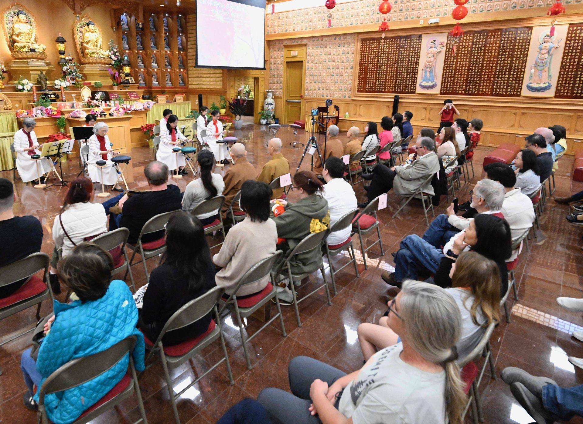 Spreading the Dharma Through Sound, Touching Hearts with Rhythm — Xiangyun Temple's "Steel Tongue Drum Drum Concert" Makes a Healing Debut