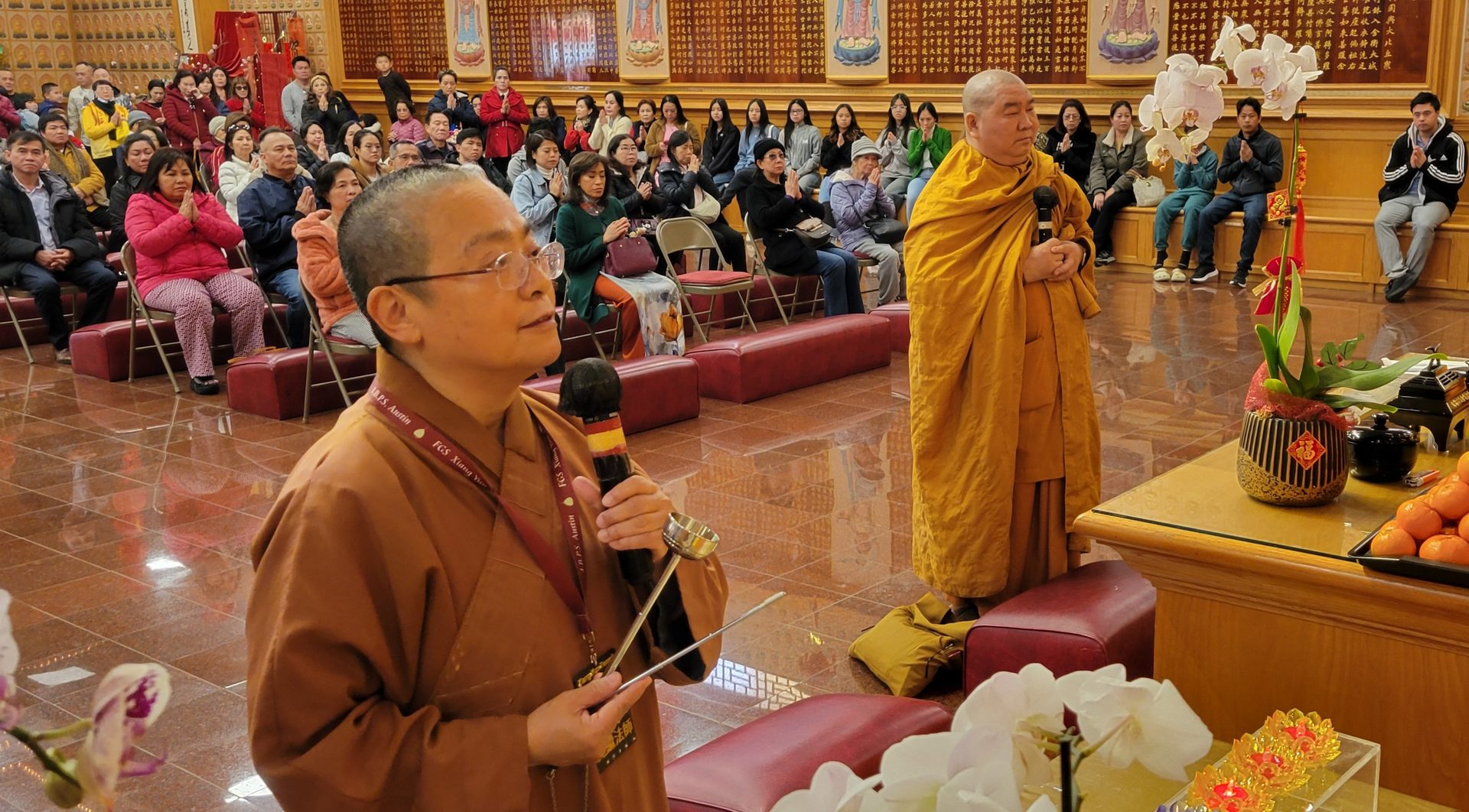 Xiang Yun Temple Welcomes Vietnamese Visiting Groups to Celebrate Lunar New Year in Buddhist Light