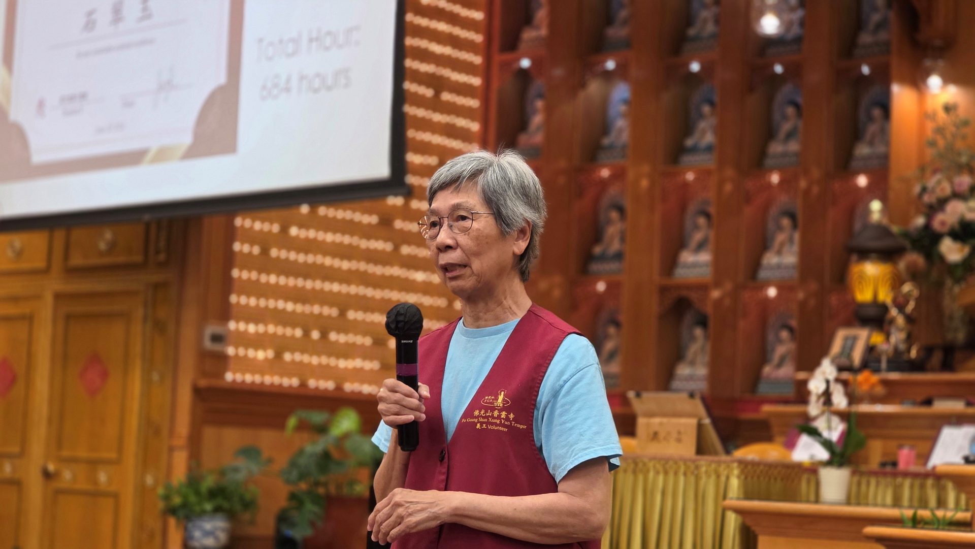 Xiang Yun Temple Austin: 8th Academy Graduation Ceremony