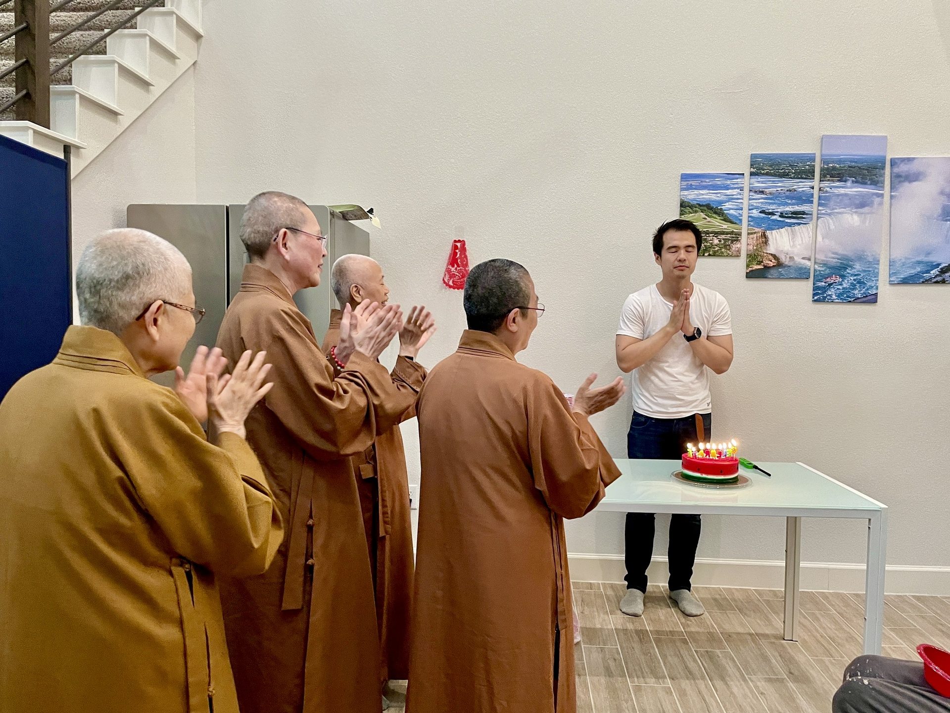Family Blessing and Birthday Celebration