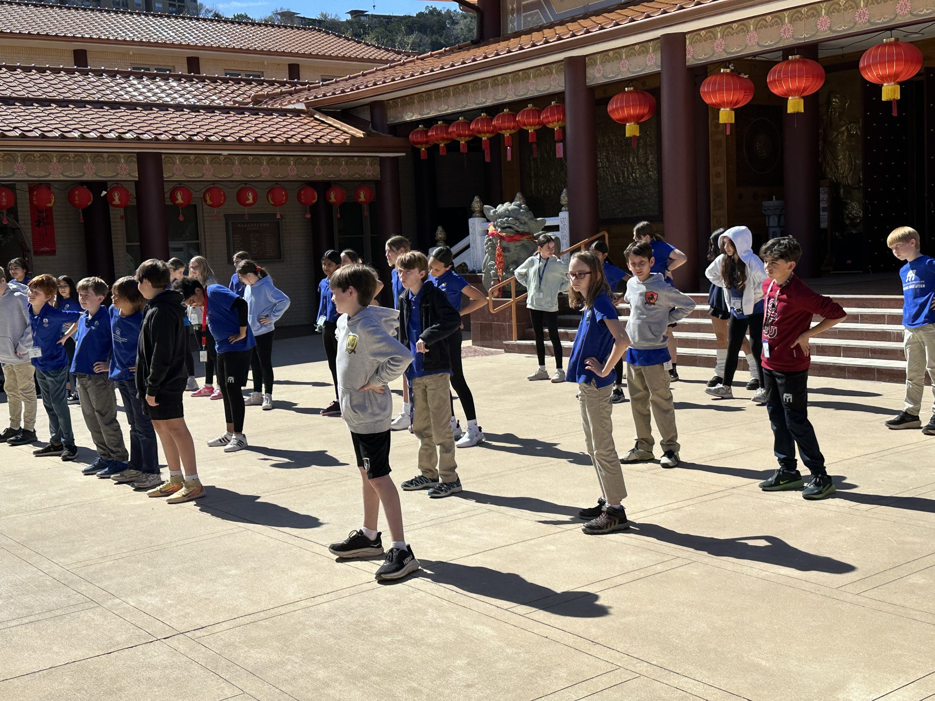 Multicultural Education Field Study — Magellan International School Visits Xiangyun Temple
