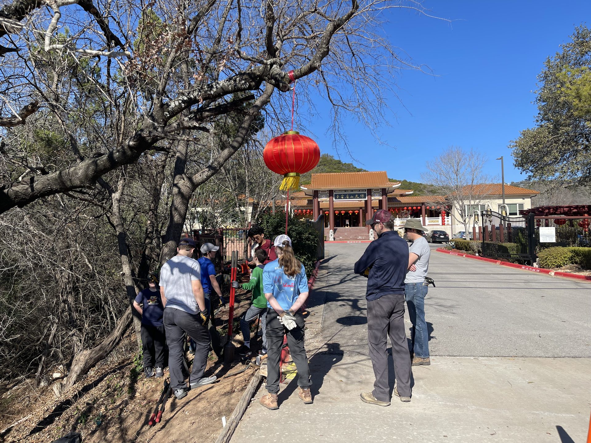 Xiangyun Temple Signage Upgrade Project Successfully Completed by Eagle Scout Service Team
