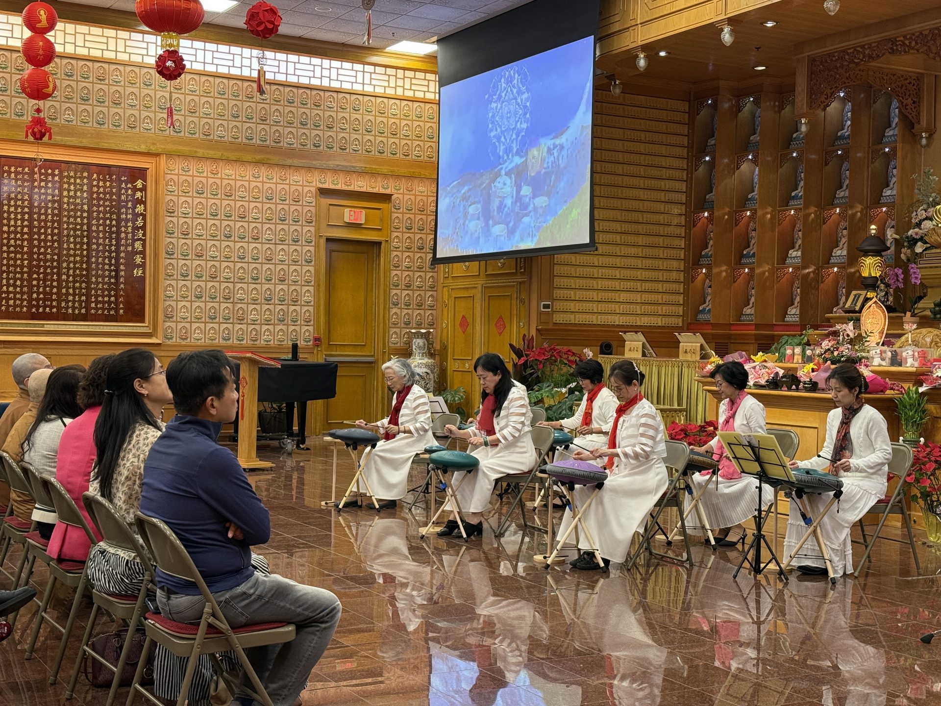 Spreading the Dharma Through Sound, Touching Hearts with Rhythm — Xiangyun Temple's "Steel Tongue Drum Drum Concert" Makes a Healing Debut