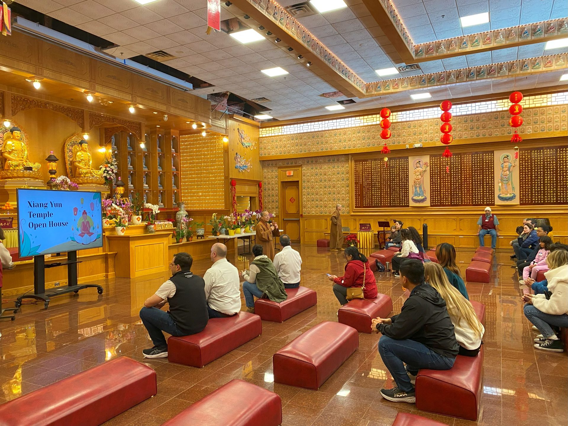Austin Xiang Yun Temple Open House New Year's Welcome