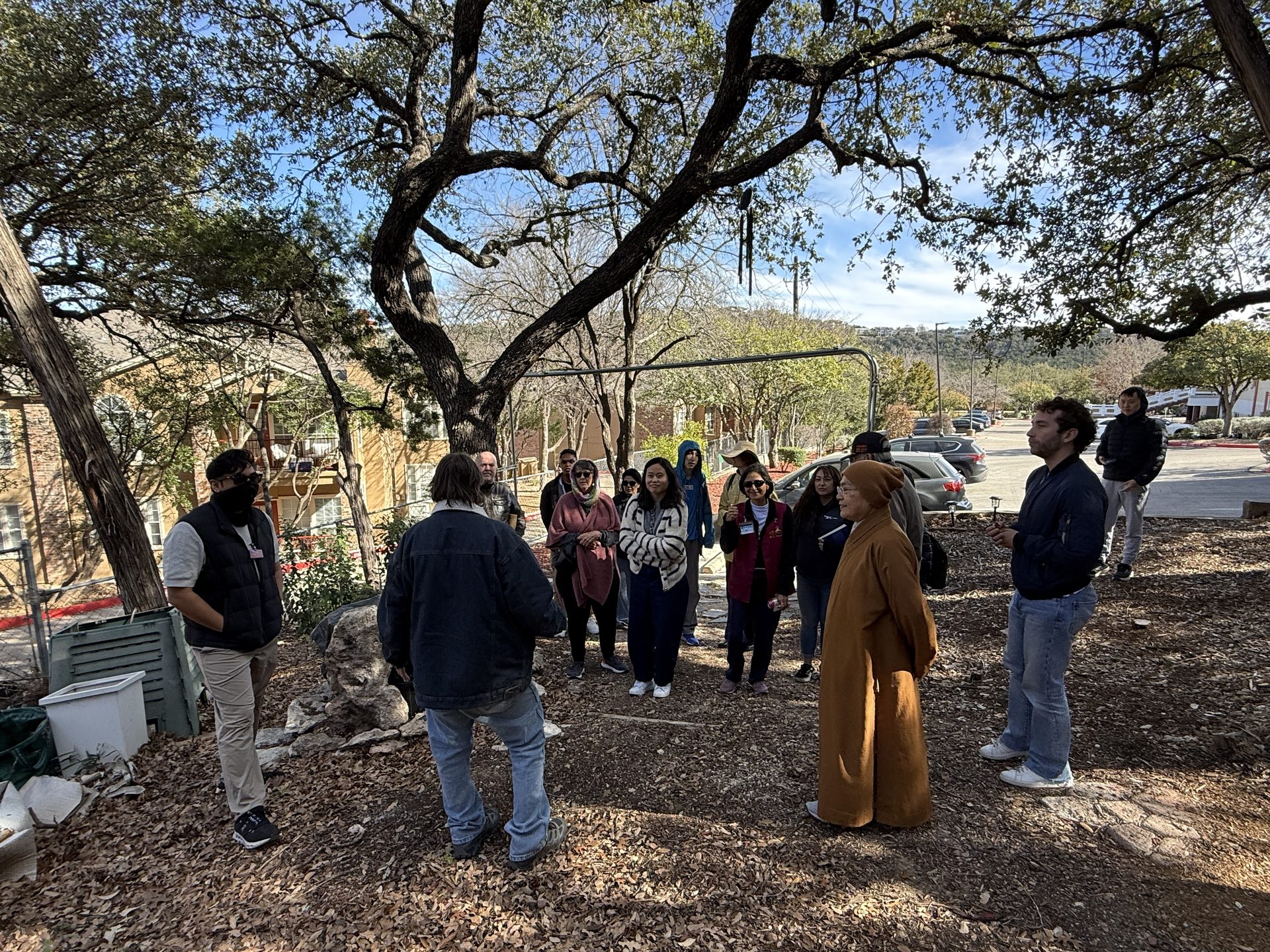 Austin Xiangyun Temple Zen Garden Beautification Team Reaches First Milestone