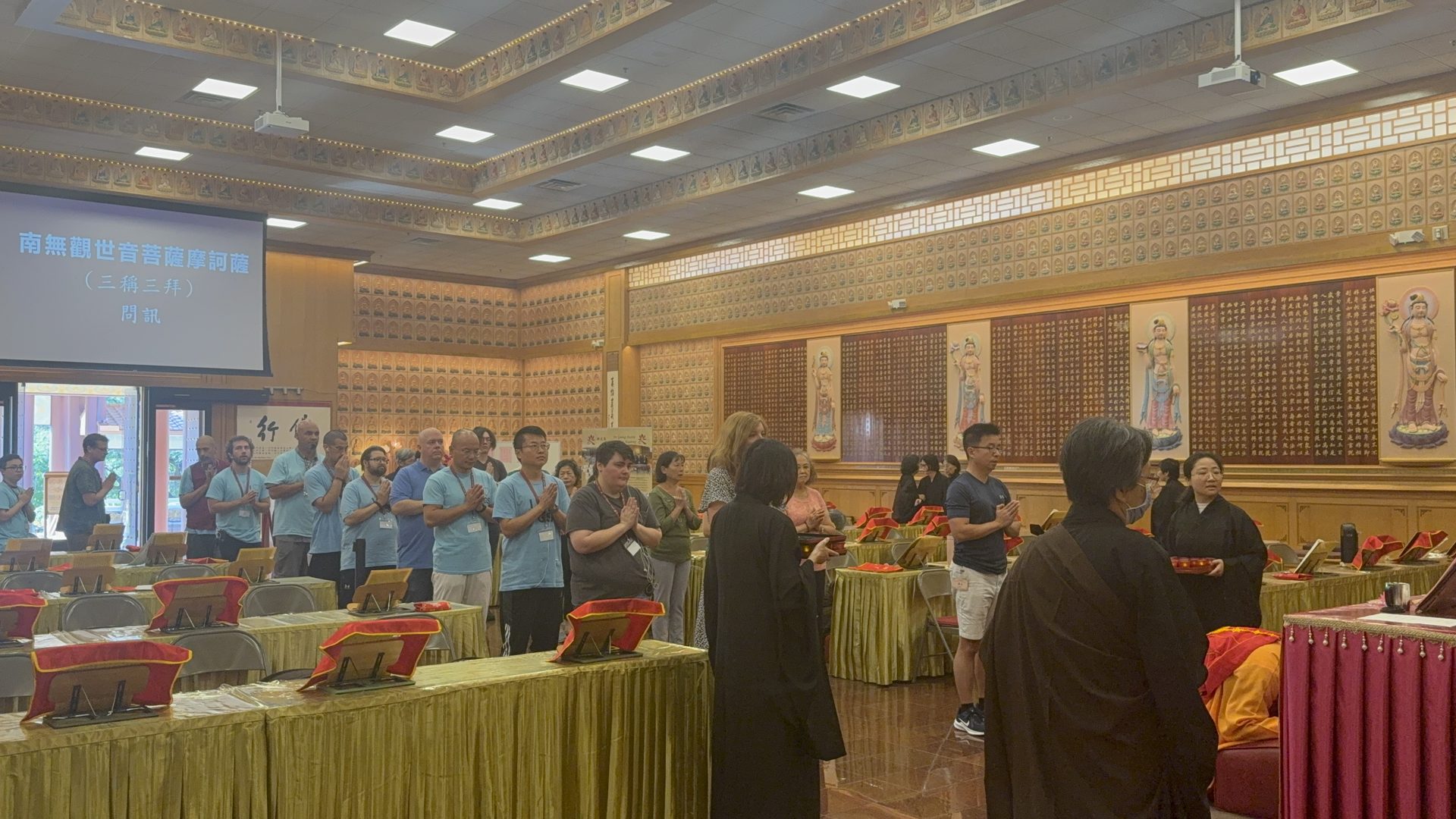 Taking Refuge at Xiang Yun Temple — Xiangyun Temple Concludes Three-Day English Meditation Retreat on “Samadhi”
