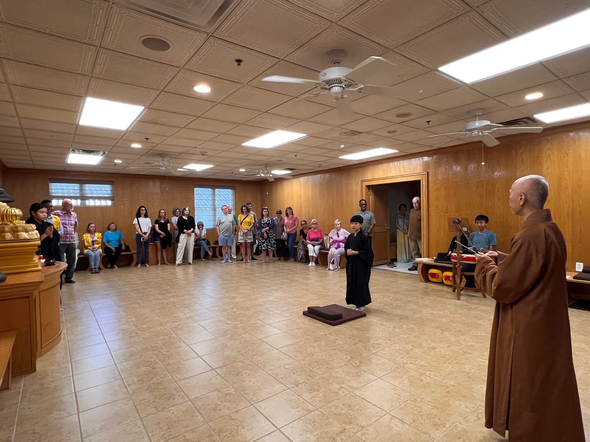 Interfaith Action of Central Texas (iACT) Visiting Xiang Yun Temple